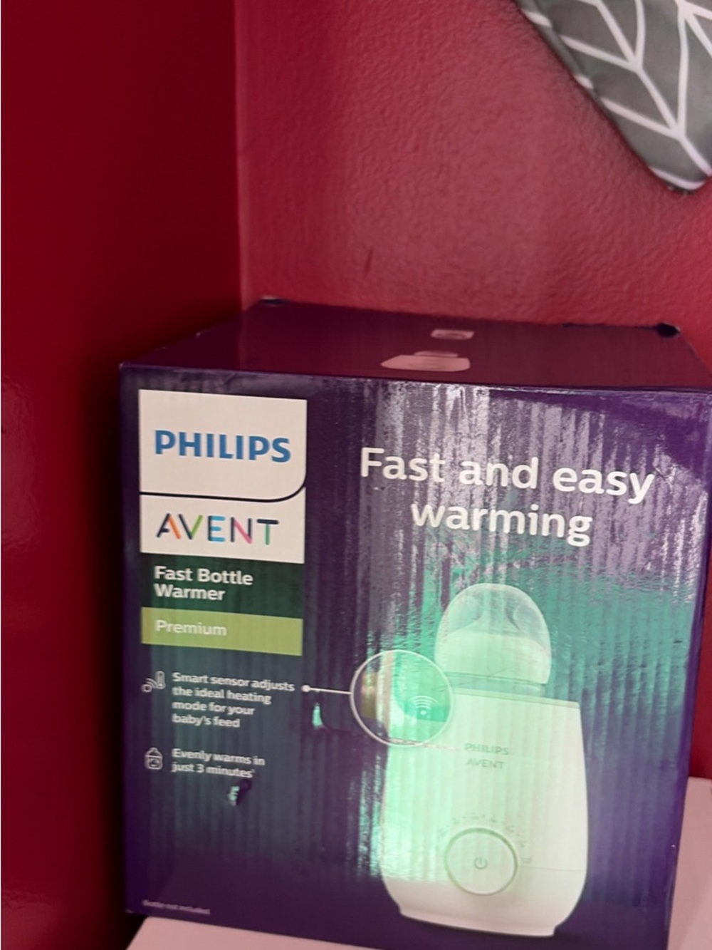 Philips AVENT Fast Bottle Warmer — White